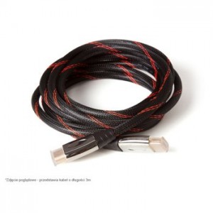 Cablu HDMI-HDMI v1.4 5m (copper, tripple shielded, nylon), Digitalbox PREMIUM.LNK DBPL-HDMI14MM5